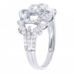 White Gold 1ct TDW Fashion Diamond Ring - Handcrafted By Name My Rings™
