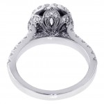 White Gold 2 1/4ct TDW Diamond Engagement Bridal Set - Handcrafted By Name My Rings™
