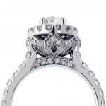 White Gold 2 1/4ct TDW Diamond Engagement Bridal Set - Handcrafted By Name My Rings™