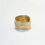  Gold Loops Ring for Women - Handcrafted By Name My Rings™