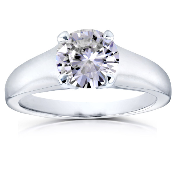 Kobelli 1ct Round Diamond Solitaire Ring