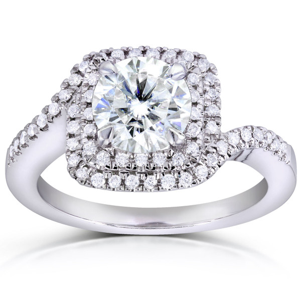 Kobelli 1ct Round Diamond Solitaire Ring