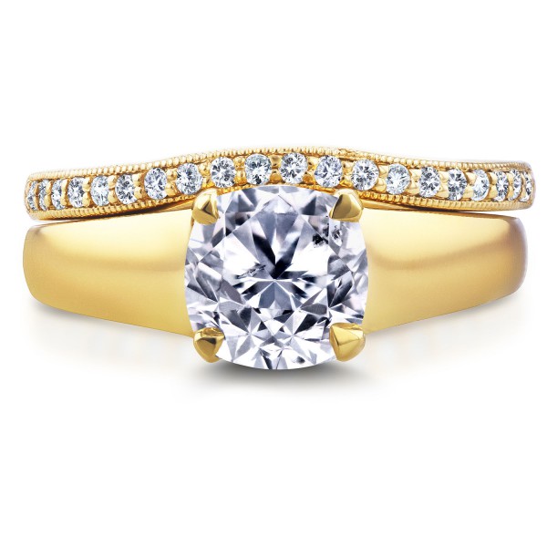 Kobelli Fine Fashion Rings, Diamond, Gold, Dome & Signet