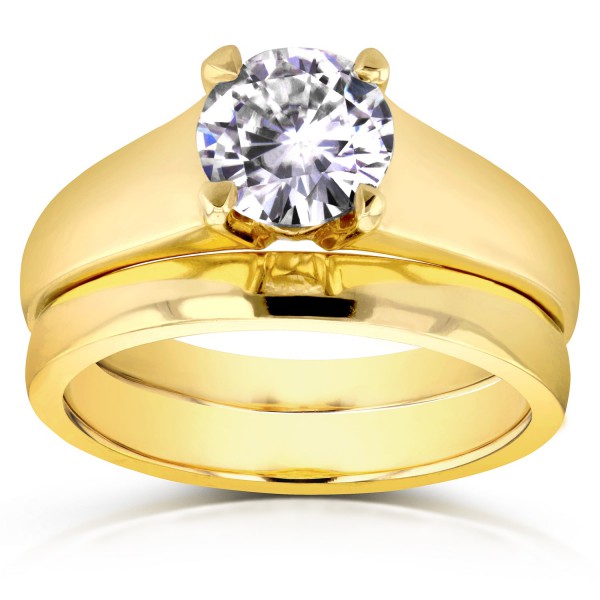 Kobelli 1ct Round Diamond Solitaire Ring