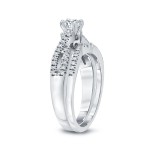 1/2ct TDW Diamond Braided Bridal Ring Set - Handcrafted By Name My Rings™