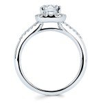 Diamonds White Gold 1 1/2ct TDW Diamond Bridal Set - Handcrafted By Name My Rings™