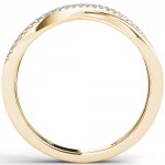Gold 1/6ct TDW Diamond Fashion Ring - Handcrafted By Name My Rings™