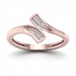 1/20ct TDW Diamond Double Fashion Ring - Handcrafted By Name My Rings™