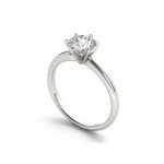 Gold 1ct TDW Diamond Impeccable Engagement Ring - Handcrafted By Name My Rings™