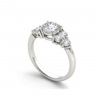 White Gold 2ct TDW Diamond Ring - Handcrafted By Name My Rings™