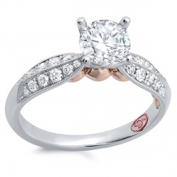 Demarco White Gold 1ct TDW Designer Diamond Engagement Ring - Handcrafted By Name My Rings™