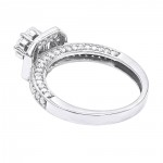 Ladies Diamond Rings Cluster Diamond Ring 1 ct - Handcrafted By Name My Rings™