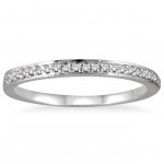 White Gold 1/2ct TDW Diamond Halo Bridal Set - Handcrafted By Name My Rings™