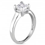 Signature Collection Gold 1 1/2ct TDW Certified Diamond Solitaire Engagement Ring - Handcrafted By Name My Rings™