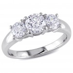 Signature Collection White Gold 1 1/4ct TDW Diamond Ring - Handcrafted By Name My Rings™