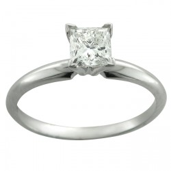 White Gold 1/2ct TDW Certified Diamond Engagement Ring - Handcrafted By Name My Rings™