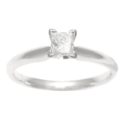 Gold 1/2ct TDW IGL Certified Diamond Solitaire Engagement Ring - Handcrafted By Name My Rings™