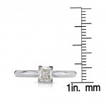 Gold 3/8ct TDW Certified Diamond Engagement Ring - Handcrafted By Name My Rings™