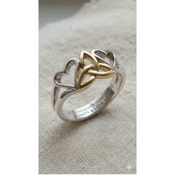 Heart Infinity Ring - Handcrafted By Name My Rings™