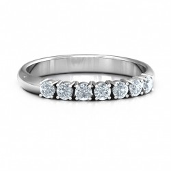 Personalised Band of Eternity Ring - Handcrafted By Name My Rings™