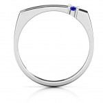 Personalised Crevice Grooved Women's Ring - Handcrafted By Name My Rings™