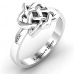 Personalised Fancy Celtic Ring - Handcrafted By Name My Rings™