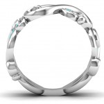 Personalised Imperative Love Infinity Ring - Handcrafted By Name My Rings™