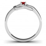 Personalised Love Knot Ring - Handcrafted By Name My Rings™