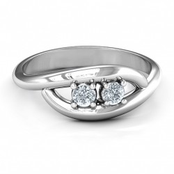 Personalised Perfect Pair Couple's Ring - Handcrafted By Name My Rings™