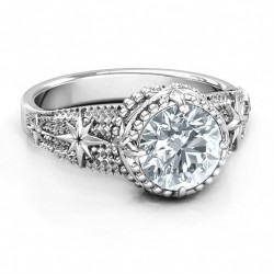 Personalised Showstopper Star Ring - Handcrafted By Name My Rings™