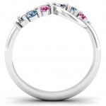 Personalised Split Infinity Ring - Handcrafted By Name My Rings™