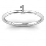 Personalised Stackr Number Ring - Handcrafted By Name My Rings™