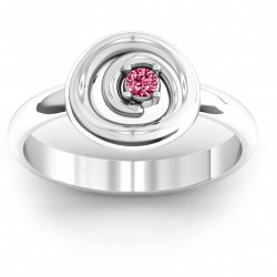 Personalised Swirling Desire Ring - Handcrafted By Name My Rings™
