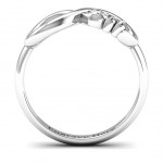 Personalised BFF Friendship Infinity Ring - Handcrafted By Name My Rings™