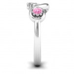 Personalised Mom's Infinity Bond Ring - Handcrafted By Name My Rings™
