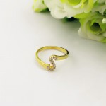 Personalised Custom Birthstone Initial Ring - Handcrafted By Name My Rings™