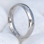 Personalised Wedding Ring, 4mm Comfort Fit - Handcrafted By Name My Rings™