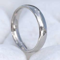 Personalised Wedding Ring, 4mm Comfort Fit - Handcrafted By Name My Rings™