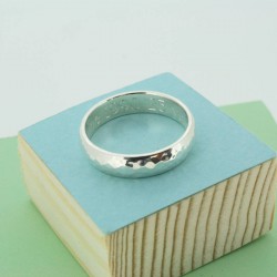 Personalised Mens Personalised Gunwalloe Ring - Handcrafted By Name My Rings™