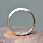 Personalised Handmade Satin Finish Wedding Ring - Handcrafted By Name My Rings™
