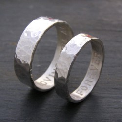 Personalised His And Hers Rings - Handcrafted By Name My Rings™