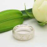 Personalised Roman Numeral Ring - Handcrafted By Name My Rings™